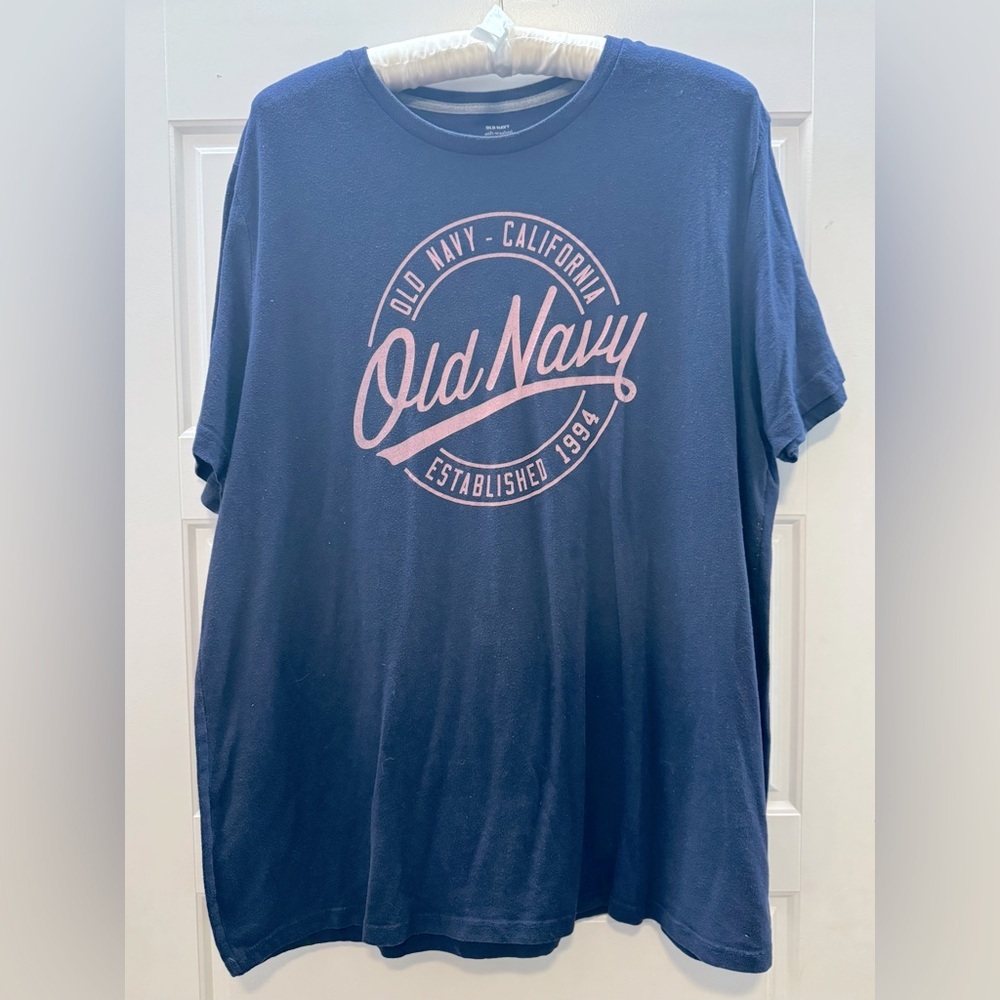 Old Navy Blue and Pink Shirt, sz 2x